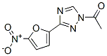 1-Acetyl-3-(5-nitro-2-furanyl)-1H-1,2,4-triazole CAS#: 5019-61-4