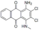 1-Amino-2,3-dichloro-4-(methylamino)-9,10-anthracenedione CAS#: 55990-21-1