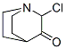 1-Azabicyclo[2.2.2]octan-3-one,  2-chloro- CAS#: 409070-90-2