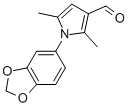 1-BENZO[1,3]DIOXOL-5-YL-2,5-DIMETHYL-1H-PYRROLE-3-CARBALDEHYDE CAS#: 409353-81-7