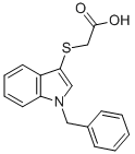 1-BENZYLINDOLE-3-THIOACETIC ACID CAS#: 524035-97-0