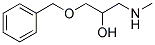 1-BENZYLOXY-3-METHYLAMINO-PROPAN-2-OL CAS#: 57962-52-4