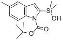 1-BOC-2-(HYDROXY-DIMETHYL-SILANYL)-5-METHYL-INDOLE CAS#: 475102-18-2