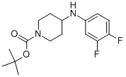 1-BOC-4-[(3,4-DIFLUOROPHENYL)AMINO]-PIPERIDINE CAS#: 501674-22-2