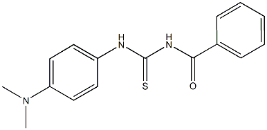 1-Benzoyl-3-[p-(dimethylamino)phenyl]thiourea CAS#: 6281-64-7