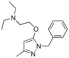 1-Benzyl-5-[2-(diethylamino)ethoxy]-3-methyl-1H-pyrazole CAS#: 5372-17-8
