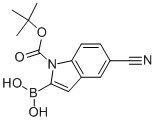 1-Boc-5-Cyanoindole-2-boronic acid CAS#: 475102-15-9