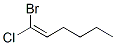 1-Bromo-1-chloro-1-hexene CAS#: 55683-01-7