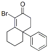 1-Bromo-4,4a,5,6,7,8-hexahydro-4a-phenyl-2(3H)-naphthalenone CAS#: 55162-75-9
