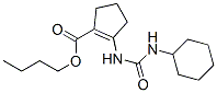 1-Cyclohexyl-3-(2-butoxycarbonylcyclopent-1-enyl)urea CAS#: 54010-15-0