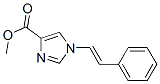 1-[(E)-2-Phenylethenyl]-1H-imidazole-4-carboxylic acid methyl ester CAS#: 56382-64-0