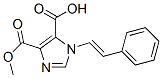 1-[(E)-2-Phenylethenyl]-1H-imidazole-4,5-dicarboxylic acid 4-methyl ester CAS#: 56382-59-3