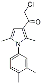 1-ETHANONE, 2-CHLORO-1-[1-(3,4-DIMETHYLPHENYL)-2,5-DIMETHYL-1H-PYRROL-3-YL]- CAS#: 568559-39-7