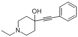 1-Ethyl-4-(2-phenylethynyl)piperidin-4-ol CAS#: 54848-20-3
