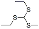1-([(Ethylsulfanyl)(methylsulfanyl)methyl]sulfanyl)ethane CAS#: 54724-98-0