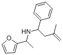 (1-FURAN-2-YL-ETHYL)-(3-METHYL-1-PHENYL-BUT-3-ENYL)-AMINE CAS#: 436096-85-4