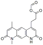 1-Formyl-1,2,8,9-tetrahydro-6,9-dimethyl-2,8-dioxopyrido[3,2-g]quinoline-4-ylmethyl=acetate CAS#: 5978-63-2