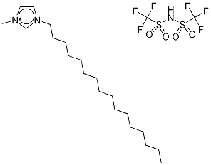 1-HEXADECYL-3-METHYLIMIDAZOLIUM BIS(TRIFLUOROMETHYLSULFONYL)IMIDE CAS#: 404001-50-9