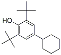 1-Hydroxy-2,6-di-tert-butyl-4-cyclohexylbenzene CAS#: 5427-08-7