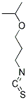 1-ISOPROPOXY-3-ISOTHIOCYANATO-PROPANE CAS#: 519169-03-0