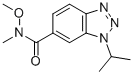 1-ISOPROPYL-N-METHOXY-N-METHYL-1H-BENZO[D][1,2,3]TRIAZOLE-6-CARBOXAMIDE CAS#: 467235-06-9