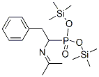 [1-(Isopropylideneamino)-2-phenylethyl]phosphonic acid bis(trimethylsilyl) ester CAS#: 55108-69-5