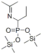 [1-(Isopropylideneamino)propyl]phosphonic acid bis(trimethylsilyl) ester CAS#: 55108-65-1