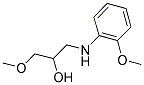 1-METHOXY-3-(2-METHOXY-PHENYLAMINO)-PROPAN-2-OL CAS#: 56966-39-3