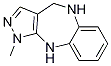 1-METHYL-1,4,5,10-TETRAHYDROBENZO[B]PYRAZOLO[3,4-E][1,4]DIAZEPINE CAS#: 479234-83-8
