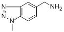 (1-METHYL-1H-1,2,3-BENZOTRIAZOL-5-YL)METHYLAMINE CAS#: 499770-77-3