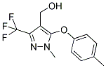 [1-METHYL-5-(4-METHYLPHENOXY)-3-(TRIFLUOROMETHYL)-1H-PYRAZOL-4-YL]METHANOL CAS#: 400073-97-4