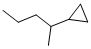 (1-METHYLBUTYL)CYCLOPROPANE CAS#: 5458-16-2