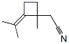 1-Methyl-2-(1-methylethylidene)cyclobutaneacetonitrile CAS#: 55760-14-0