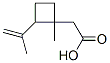 1-Methyl-2-(1-methylvinyl)cyclobutaneacetic acid CAS#: 55760-16-2