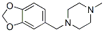 1-Methyl-4-(3,4-methylenedioxybenzyl)piperazine CAS#: 55500-12-4
