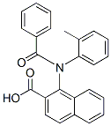 1-[N-Benzoyl(2-methylphenyl)amino]naphthalene-2-carboxylic acid CAS#: 50495-84-6