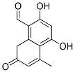 1-Naphthalenecarboxaldehyde, 7,8-dihydro-2,4-dihydroxy-5-methyl-7-oxo- (9CI) CAS#: 412022-37-8
