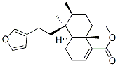 1-Naphthalenecarboxylic acid, 5-[2-(3-furanyl)ethyl]-3,4,4a,5,6,7,8,8a -octahydro-5,6,8a-trimethyl-, methyl ester, [4aS-(4aalpha,5alpha,6beta ,8abeta)]- CAS#: 56630-98-9