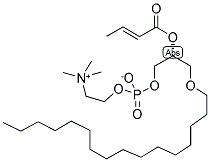 1-O-HEXADECYL-2-BUTENOYL-SN-GLYCERO-3-PHOSPHOCHOLINE CAS#: 474944-25-7
