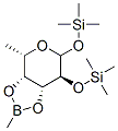 1-O,2-O-Bis(trimethylsilyl)-3-O,4-O-(methylboranediyl)-6-deoxy-L-galactopyranose CAS#: 56196-83-9