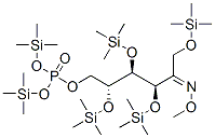 1-O,3-O,4-O,5-O-Tetrakis(trimethylsilyl)-6-O-[bis(trimethylsilyloxy)phosphinyl]-D-fructose O-methyl oxime CAS#: 55530-74-0