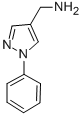 (1-Phenyl-1H-pyrazol-4-yl)methanamine CAS#: 400877-10-3