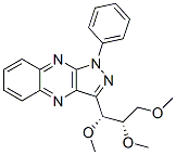 1-Phenyl-3-[(1R,2S)-1,2,3-trimethoxypropyl]-1H-pyrazolo[3,4-b]quinoxaline CAS#: 56804-91-2