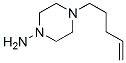 1-Piperazinamine,4-(4-pentenyl)-(9CI) CAS#: 56964-26-2