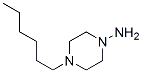 1-Piperazinamine,4-hexyl-(9CI) CAS#: 56964-27-3