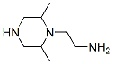 1-Piperazineethanamine,2,6-dimethyl-(9CI) CAS#: 468745-67-7