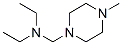 1-Piperazinemethanamine,N,N-diethyl-4-methyl-(9CI) CAS#: 50451-23-5