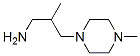 1-Piperazinepropanamine,-bta-,4-dimethyl-(9CI) CAS#: 50846-06-5