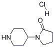 1-(Piperidin-4-yl)pyrrolidin-2-one HCl CAS#: 548769-02-4