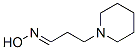 1-Piperidinepropanal,oxime(9CI) CAS#: 544660-73-3